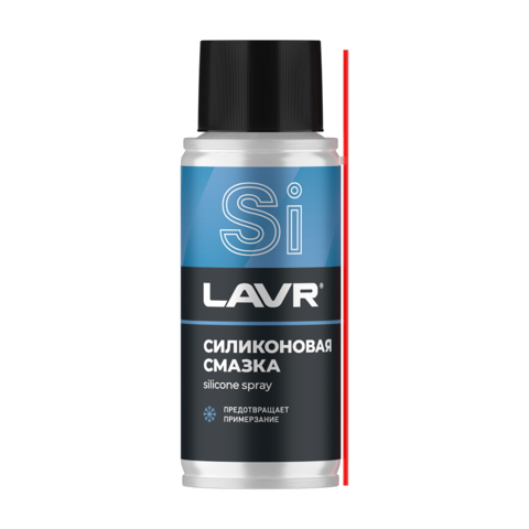 Смазка силиконовая 140мл аэрозоль LAVR Ln2418  1,09
